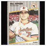 1989 Fleer #616 Billy Ripken FF Baseball Card