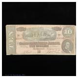 1864 CSA $10 note Richmond (F-T68)