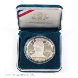 1998-S US Silver Proof Black RW Patriots $1 (OGP)
