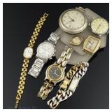 Various Vtg Watches - Elgin, Bulova, Michele, More