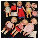 Lot of 6 1970s Baby Dolls w/ Boxes (Mattel & More)