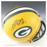 Davante Adams Signed FS Packers Helmet (Tristar)