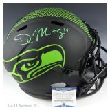 D.K. Metcalf Signed FS Seahawks Helmet (Becket)