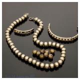 Sterling Silver Necklace & Bracelet