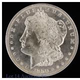 1880-S USA Silver Morgan Dollar (*CH BU P/L)