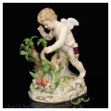 Meissen 'Cupid Hunting Hearts' Porcelain Figurine*