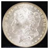 1878 US Silver Morgan Dollar - 7 TF Rev '78 Var.