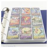Pokemon Cards in Binder, V, Full Arts (+500)