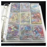 Pokemon Cards in Binder, Vmax, Ex (*400)