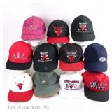 Chicago Bulls & Nike Baseball Caps (10)