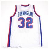Pistons Cade Cunningham Signed Jersey JSA COA
