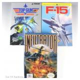 Nintendo Entrtnmnt System NES Flight Games CIB (3)