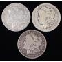 Morgan Silver Dollars (3)