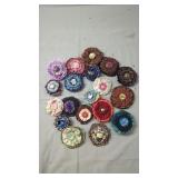 Handmade Fabric Flower Hair Clips Collection of