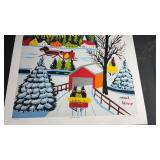 Maud Lewis ï¿½Covered Bridgeï¿½ Limited Edition Print