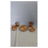 Decorative Hand-Painted Ceramic SetDecorative