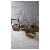 Decorative Woven Basket CollectionCollection of