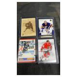 Assorted hockey trading card lot featuring