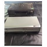 Technics Receiver & Sylvania 4-Head VCRThe