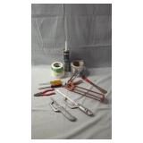 Assorted Hand Tools & Supplies Mixed lot of