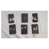 Assorted Butterfly & Heart Dangle