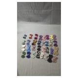 Handmade Fabric Bow Hair ClipsAssorted