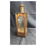 Vintage UCAGCO Brass and Glass Musical Liquor