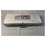 Hy-Spec Hydraulik poker chip set in aluminum