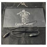 Captain Morgan illuminated acrylic hanging sign