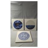 Canvas Wall Art PrintsSet of three 16x16 inch
