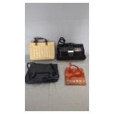 Assorted Womenï¿½s HandbagsSet of three handbags