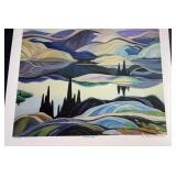 Limited edition reproduction print titled ï¿½Mirror