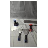 Drywall Trowel & Assorted Putty KnivesSet
