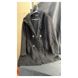 George Plus brand womenï¿½s hooded toggle coat in