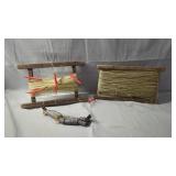 Vintage Fishing Line Spools with Leaders &