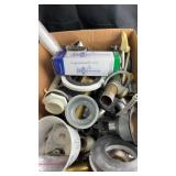 Assorted Plumbing Supplies and Drain
