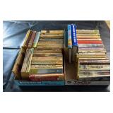 Extensive collection of vintage paperback books