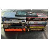 Assorted DVD and media lot featuring a mix of