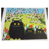 Maud Lewis ï¿½Three Black Catsï¿½ Limited Edition