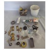 Assorted Door Hardware, Screws & Misc.