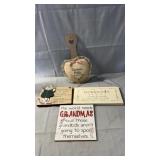 Grandparent-Themed Home Dï¿½cor Assortment