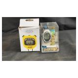 Digital timing and watch lot featuring an ADANAC