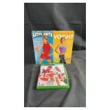 Fitness and entertainment media lot including