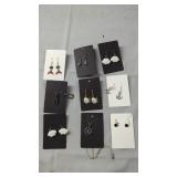 Mixed Novelty Earrings with Ship Wheel