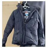 Columbia Sportswear Company black winter coat