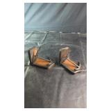 Decorative Wooden Bookends Pair of decorative