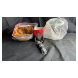 Mixed lot of assorted nails including loose nails