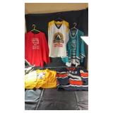 Assorted Hockey Jerseys Including Bauer, ï¿½cole