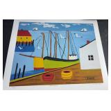 Maud Lewis ï¿½Boats & Barrelsï¿½ Limited Edition
