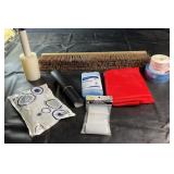 Mixed lot of shop and utility supplies including